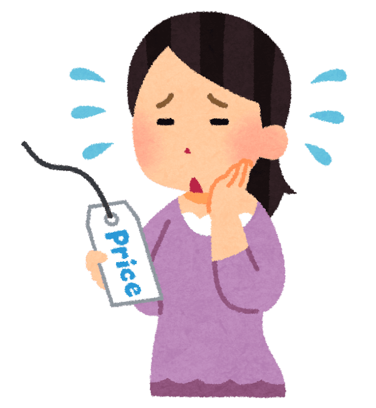表示されている「元の値段」が何を指すかを見ます