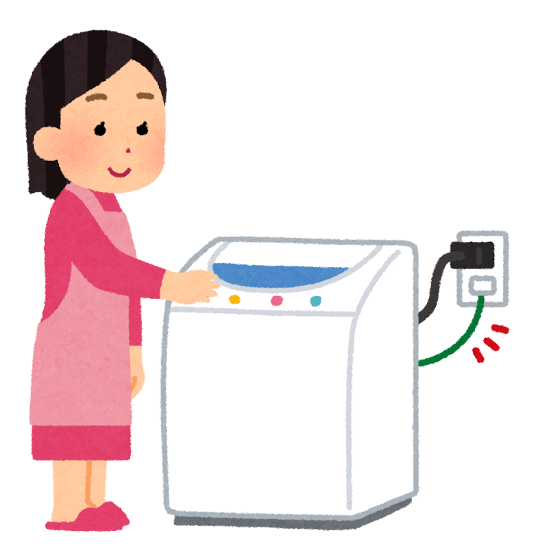 洗濯機は設置に水道と排水の条件が絡みます