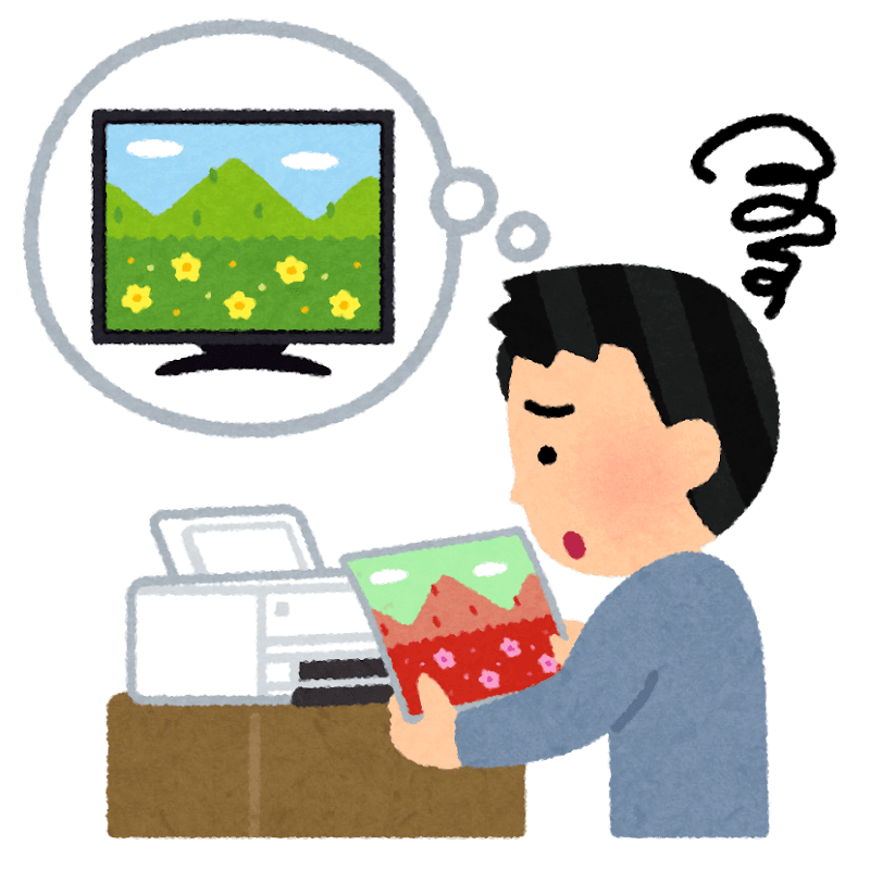 自宅印刷は、インク切れや色ずれで時間を取られることがあります